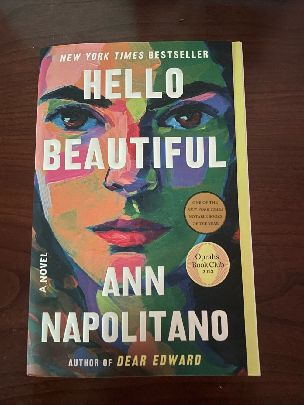 Hello Beautiful by Ann Napolitano - Colorful Paperback